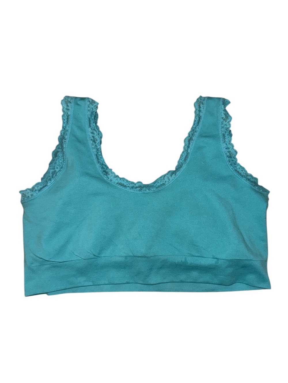 Torrid curve blue padded lace bralette women’s plus size 3 - Picture 2 of 9
